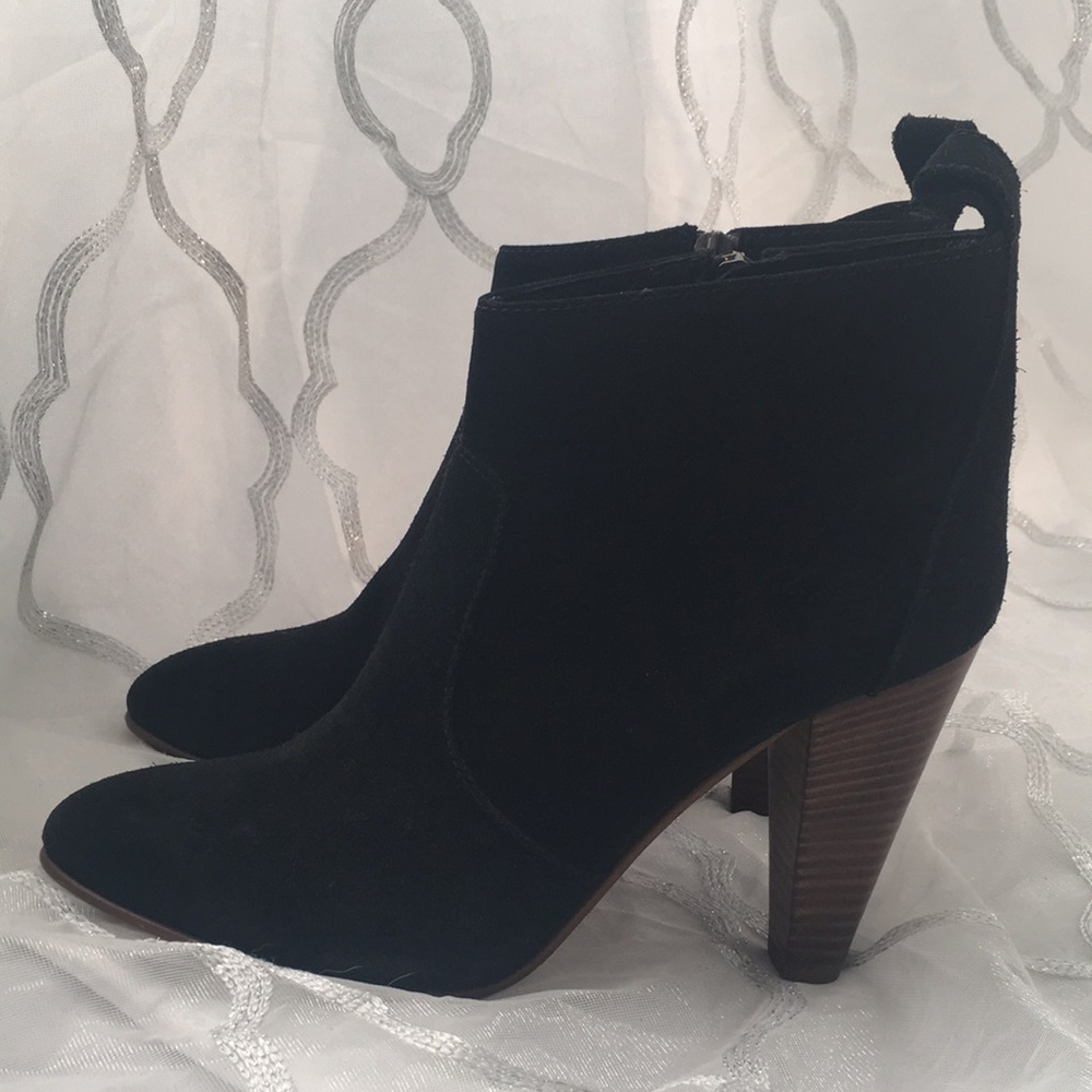 Madewell 1937 black suede ankle boots - Picture 4 of 13